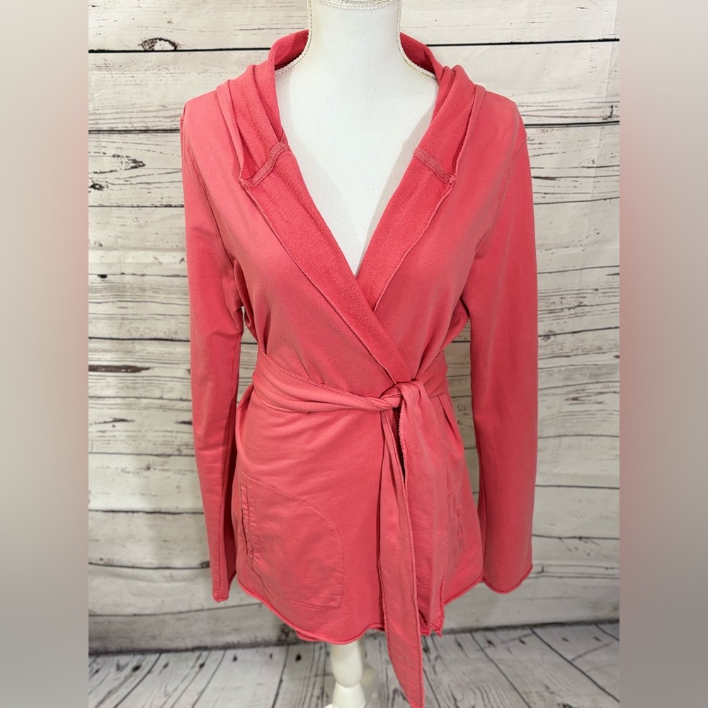 Authentic Vintage Lucky Brand Jingo Wrap Belted Kimono Styled Cardigan - Picture 4 of 8